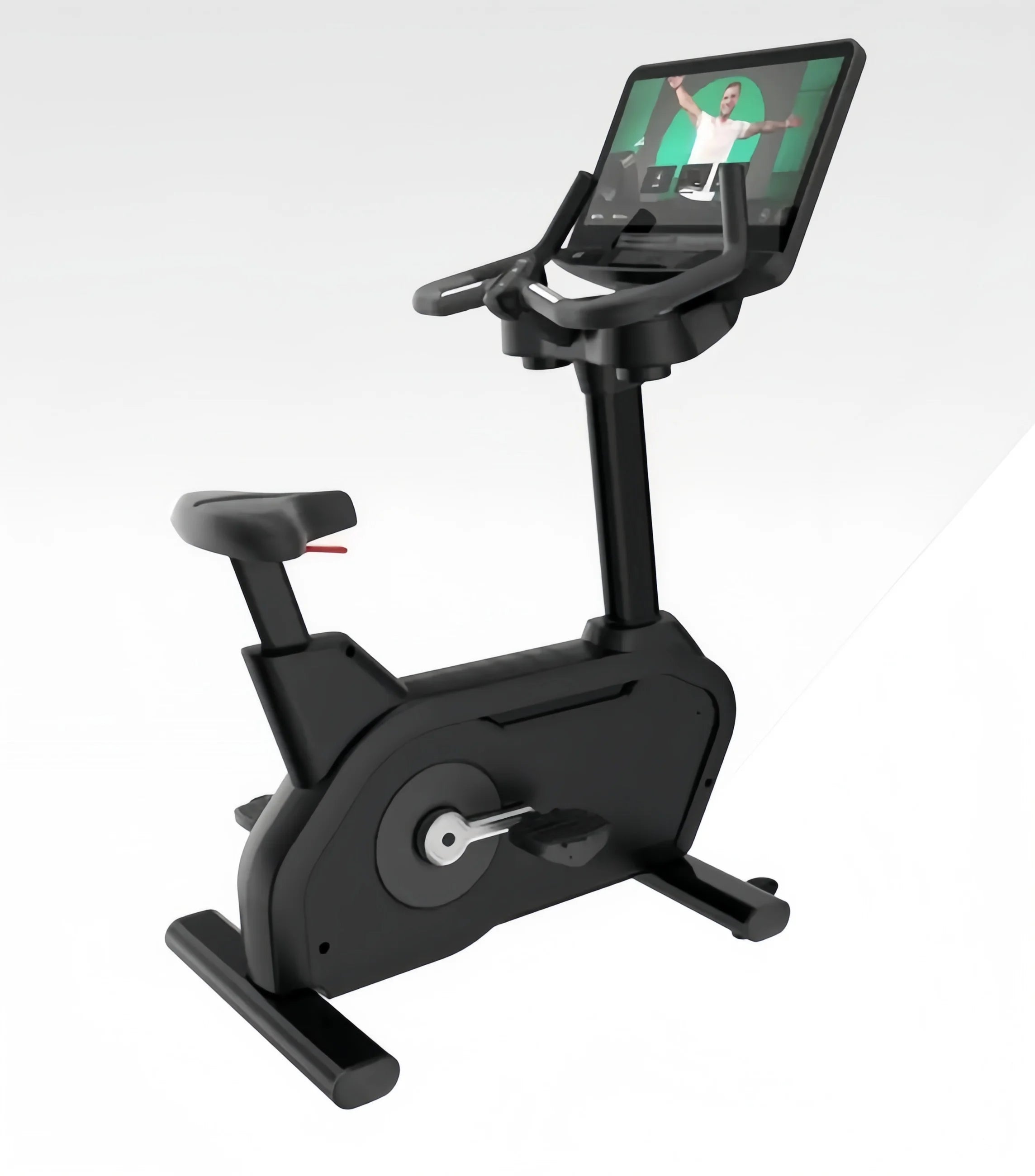 Commercial Cardio Training Workout Gym Equipment Indoor LCD Upright Exercise Bike For Club - Sun Studio