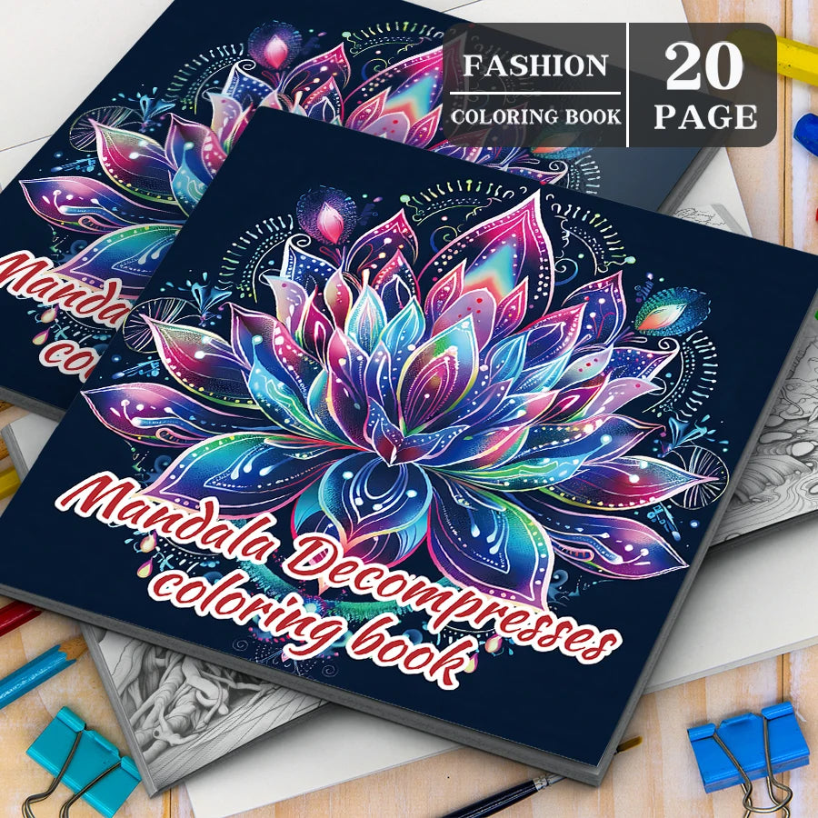 Mandalas Coloring Book for Adults: Stress Relief Adult Picture Book for Creative Color Practice - Sun Studio