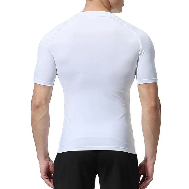 Gym Workout Rash Guard for Men Athletic Quick Dry Compression Shirts Berserk Print Tshirts Tees Tops Undershirts Baselayers - Sun Studio