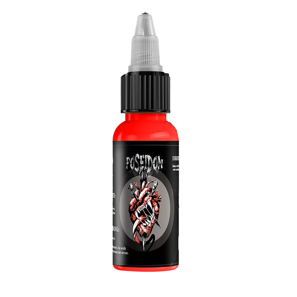 POSEIDON 30ML 5 Color Tattoo Ink Professional Longlasting Tattoo Pigment Permanent Body Art Pigment Tattoo Ink Tattoo Supplies - Sun Studio