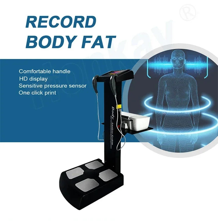 Salon SPA Body Composition Analysis Equipment Bioelectrical Impedance Analyzer With Printer BMI Measurement Machine - Sun Studio