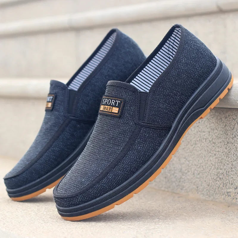 Hot selling men's sports shoes for spring and summer 2025, casual old Beijing walking shoes, breathable men's cloth shoes - Sun Studio