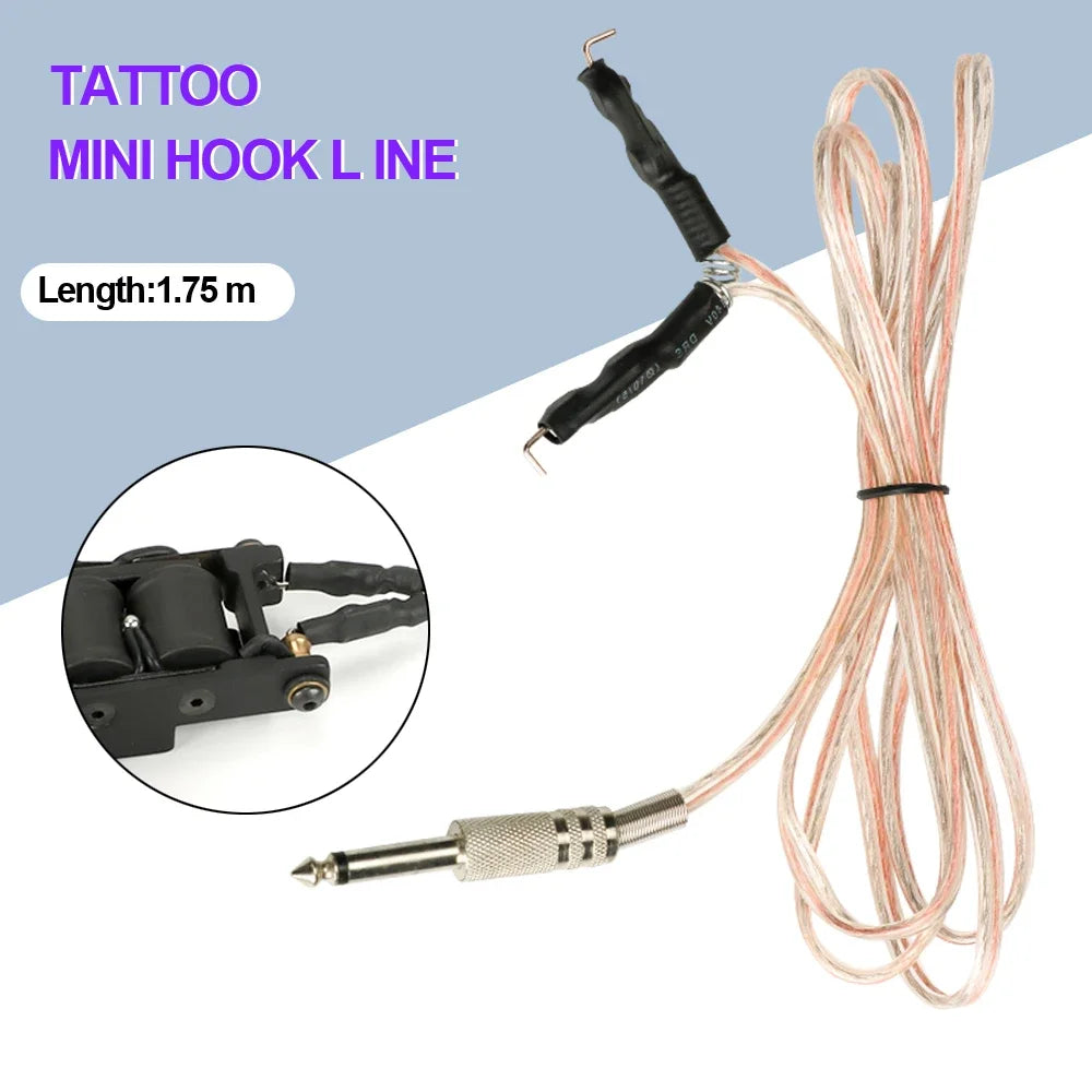 Hook Cord Power Switch for Traditional Coil Tattoo Machine Connection Line Tattoo Power Supply Accessories - Sun Studio