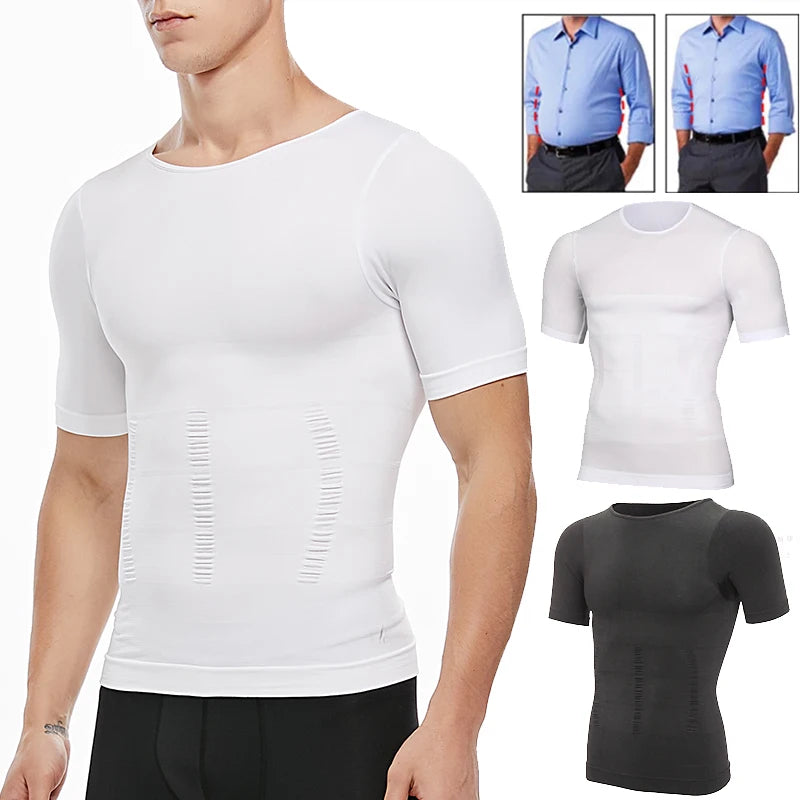 Men Slimming Body Shaper Belly Control Shapewear Man Shapers Modeling Underwear Waist Trainer Corrective Posture Vest Corset - Sun Studio