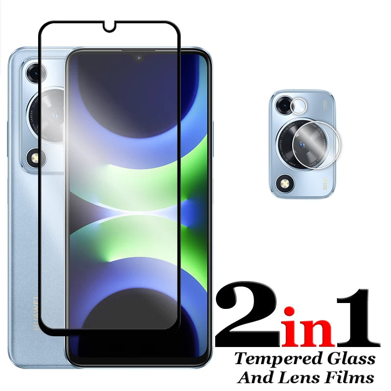 6in1 For Huawei Nova Y72s Glass For Huawei Nova Y63 Y72 Y72s Tempered Glass 2.5D Full Cover Screen Protector For Nova Y72s Film - Sun Studio