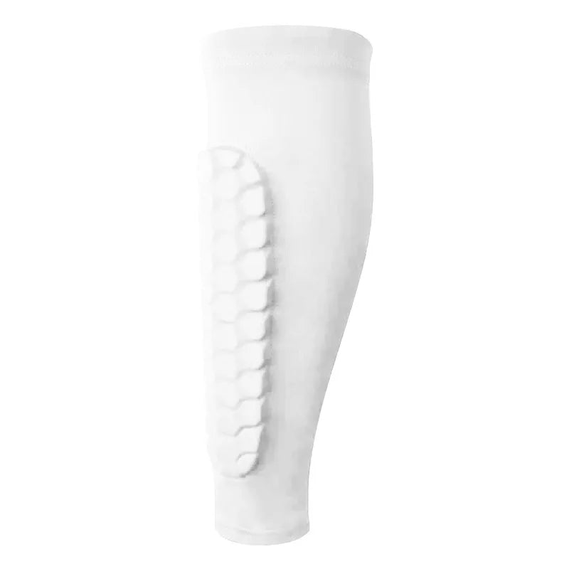 Soccer Shin Guards Calf Compression Sleeve Comfortable Sports Shin Splints Non Slip with Honeycomb Pad for Football Basketball - Sun Studio