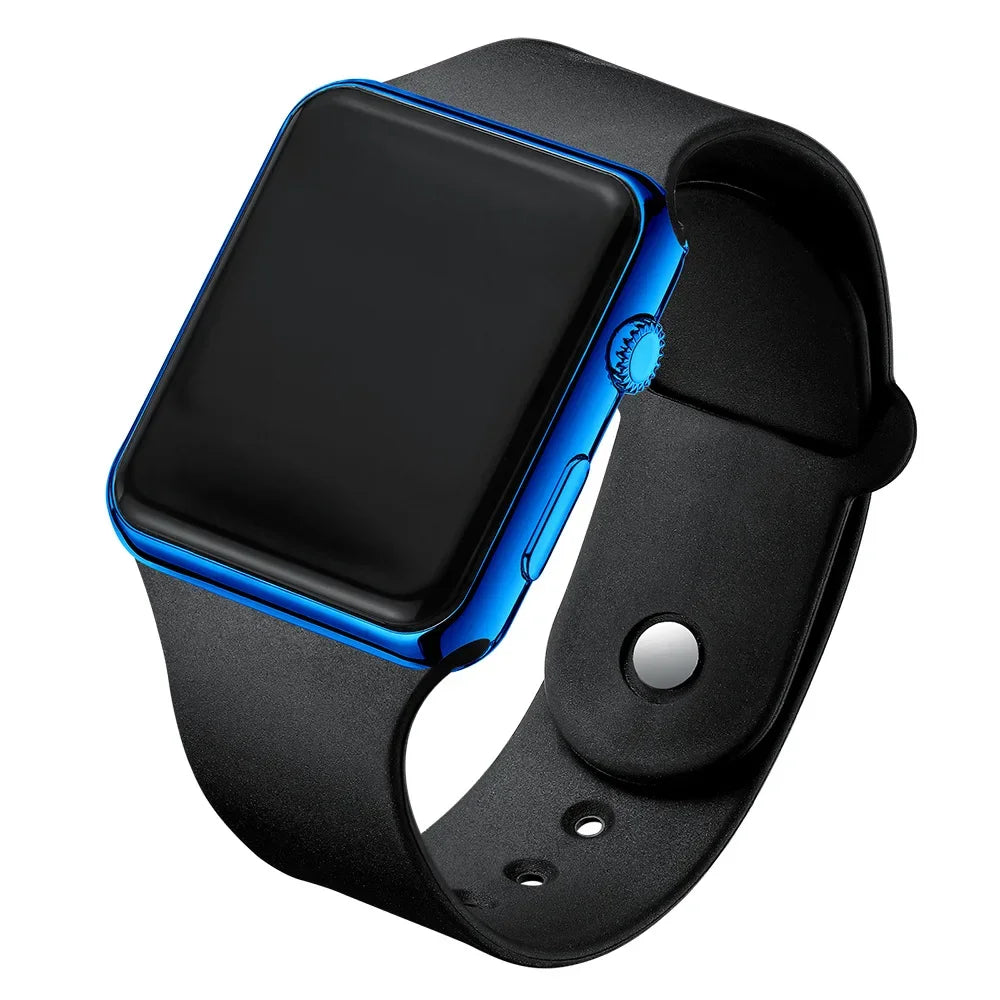 Digital Watches Men Women Electronic Square LED Sport Wristwatch Fashion Casual Simple Silicone Female Clock Reloj Para Mujer - Sun Studio