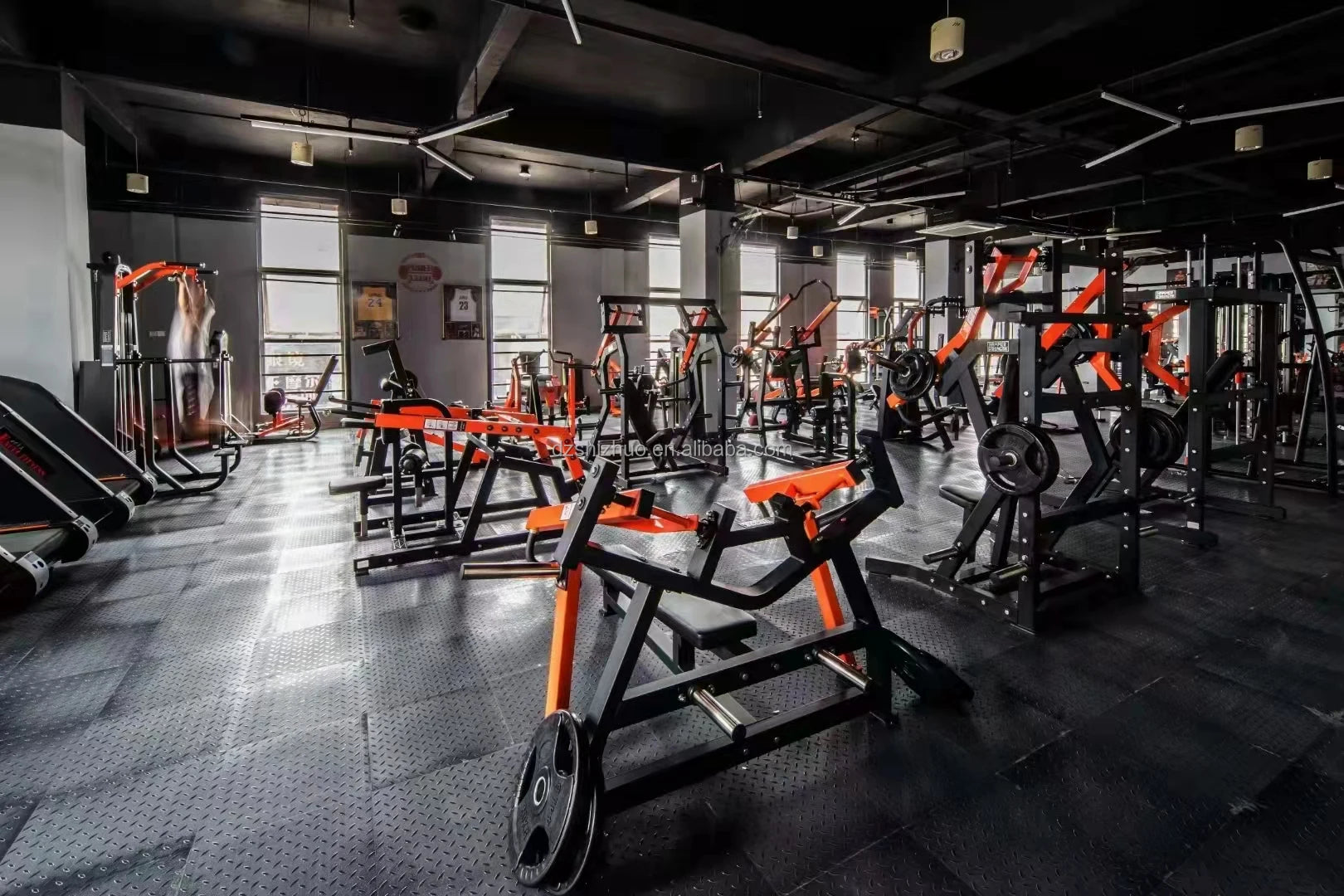 Shizhuo High End Commercial Plate Loaded Gym Fitness Equipment Machine Dumbbell Rack-Double - Sun Studio