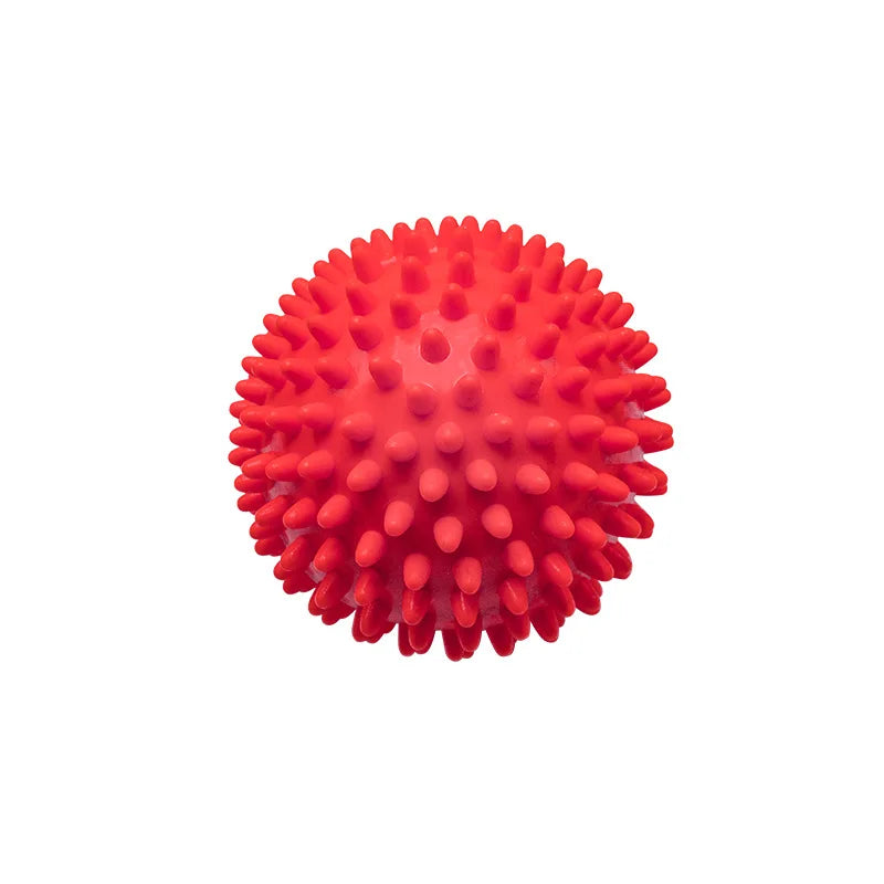9cm PVC Spiky Massage Yoga Ball Trigger Point Sport Fitness Hand Foot Pain Stress Relief Muscle Relax Unisex Stab Massage Ball - Sun Studio