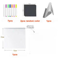 Magic Glow Kids Drawing Board: Reusable LCD Tablet with Night Light LED Note Board Erasable Light-Up Doodle Pad - Sun Studio