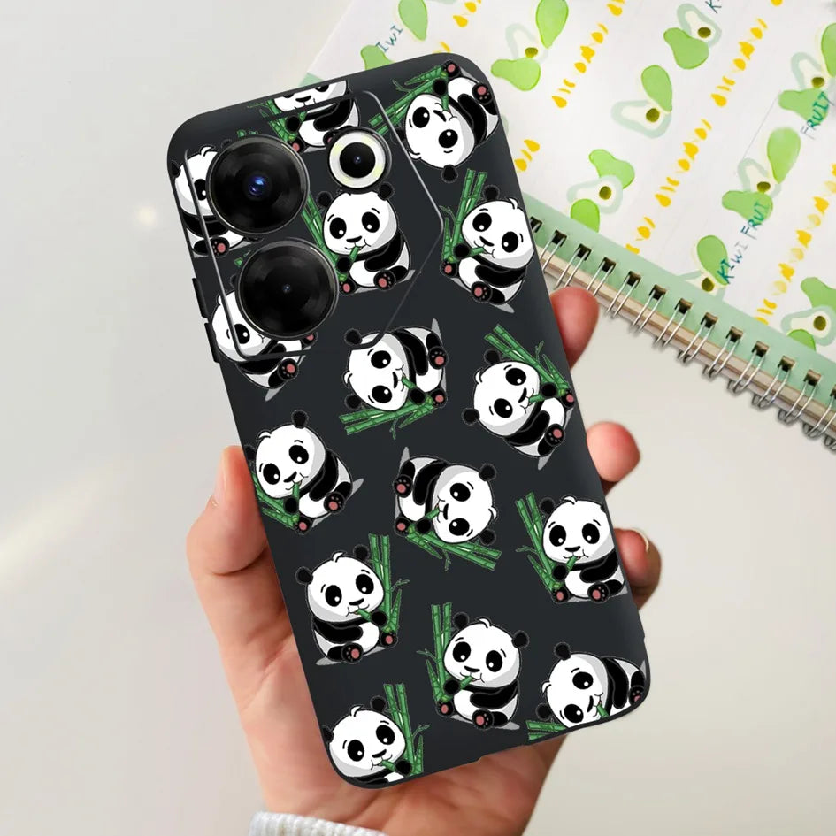 For Tecno Camon 20 Pro 5G Case 2023 Cute Love Heart Football Slim Cover Soft Silicone Funda For Tecno Camon20 Pro 5G CK8n Bumper