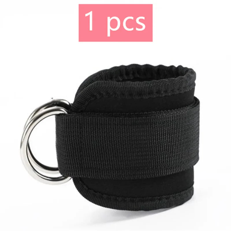 1/2/4 Pcs Cable Ankle Straps Double D-Ring Ankle Cuffs For Gym Workouts Glutes Legs Strength Training Support Sport Abductors - Sun Studio