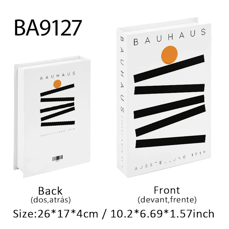 Matisse Fake Books For Decoration Storage Box Abstract Coffee Table Books Luxury Bedroom Decorative Book Bauhaus Boho Home Decor