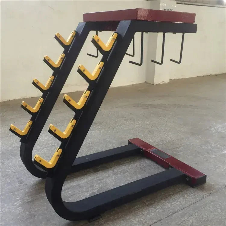 Gym Storage Rack Fitness Multi-purpose Rack Body Strength Training Equipment Workout Handle Rack - Sun Studio