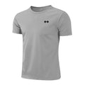 Gym Fitness Muscle Short Sleeve O-Neck Clothing Summer Mesh Breathable Quick Dry Cool T-shirt Mens Bodybuilding Running Shirts - Sun Studio