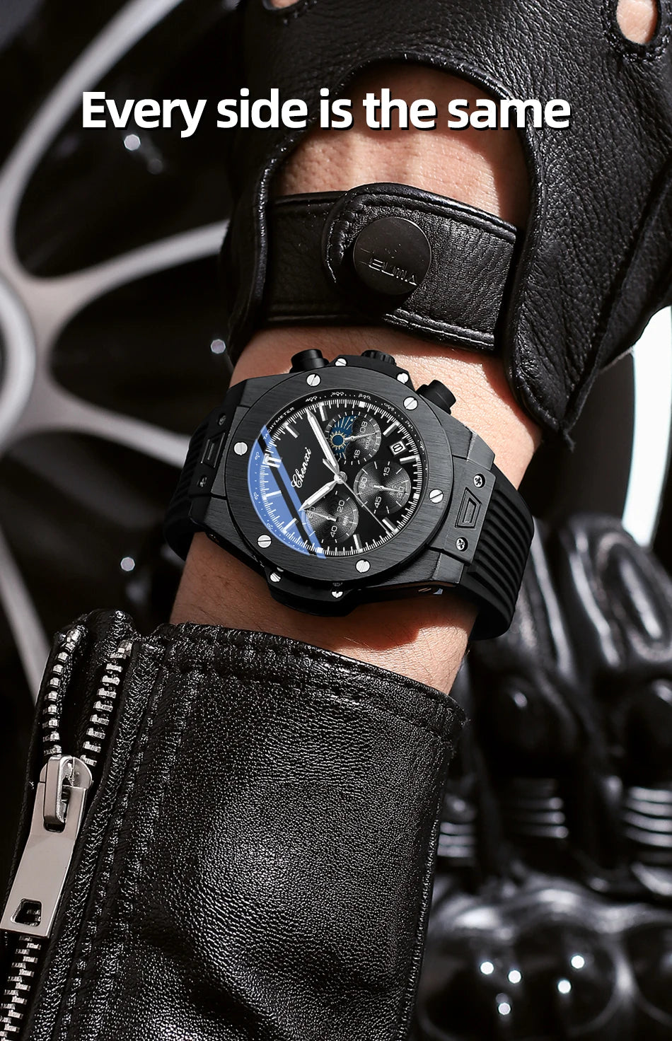 CHENXI Top Brand Luxury Watches for Mens Creative Fashion Luminous Dial with Chronograph Clock Male Casual Wristwatches - Sun Studio