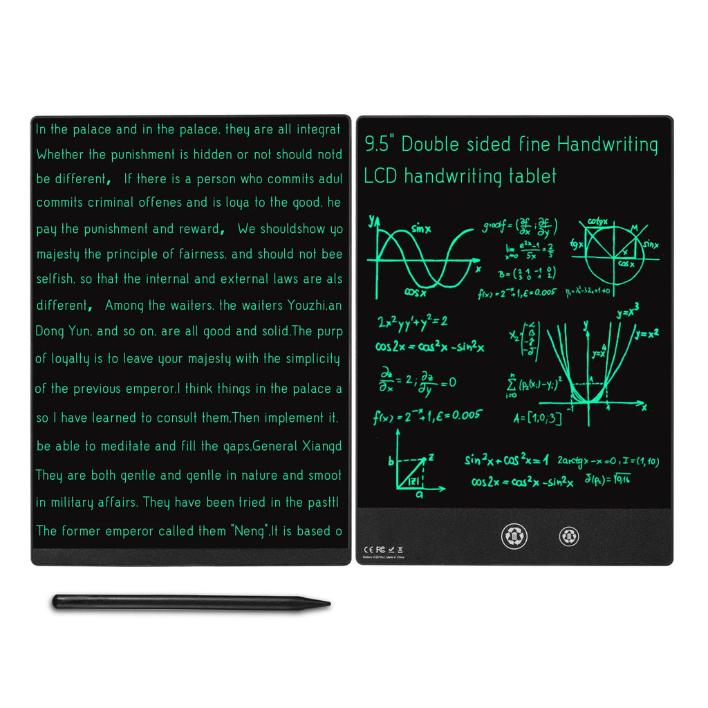 New 9.5 Inch Full Screen Superfine Handwriting Lcd Writing Tablet Drawing Board Electronic Superfine Notepads Educational - Sun Studio