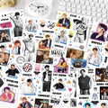 8PCS Kpop Skz Series Stickers Hand Account Skz Team DIY Sticker Notebook Skateboard Waterproof Sticker - Sun Studio