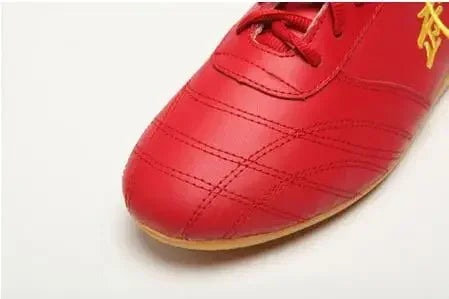 Men Woman Genuine Leather Wushu Tai Chi Kungfu Glamorous Shoe Routine Martial Arts Shoes Professional Competition Shoes big 46 - Sun Studio