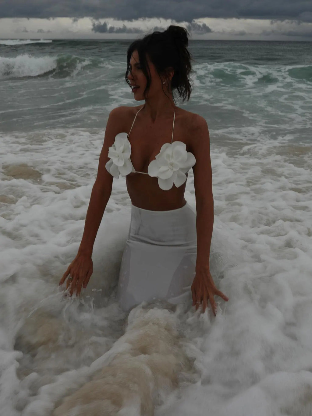 Sexy Bikini Swimsuit with Skirt Bandage Swimwear Women Brazilian Bikini 3 Pcs Bathing Suit A Line Skirt Summer Female - Sun Studio