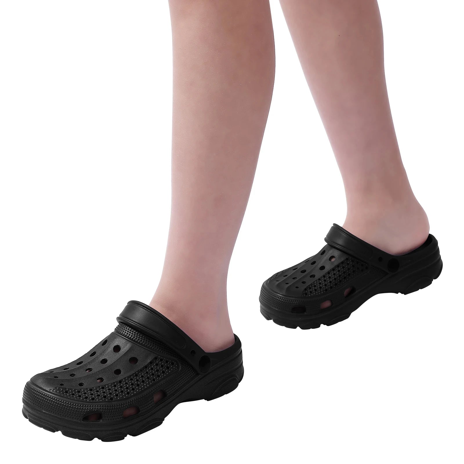 Eyriphy Men Slippers Garden Shoes Breathable Hole Slippers Outdoor Fishing Shoes Non-Slips Kitchen Slippers EVA Sole Men Sandals - Sun Studio