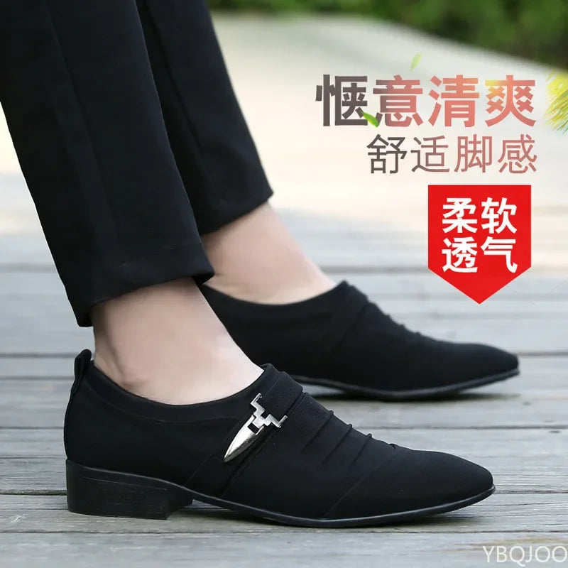 2022 Men Shoes Spring New Fashion All-Match Canvas Shoes Male Large Size Breathable Footwear Casual Business Shoe zapatos hombre - Sun Studio