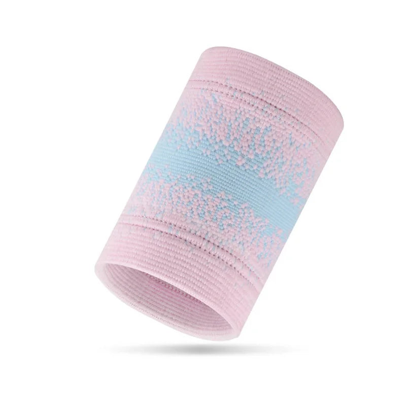 1Pc Sports Wristband Running Basketball Tennis Wrist Brace Gym Fitness Wrist Guards Breathable Sweat Absorbing Wrist Support - Sun Studio