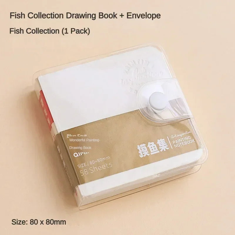 LANGUO Portable 300G Thick Cotton Watercolor Tearable Book Coated Paper Medium Rough Texture Album Sketchbooks School Stationery
