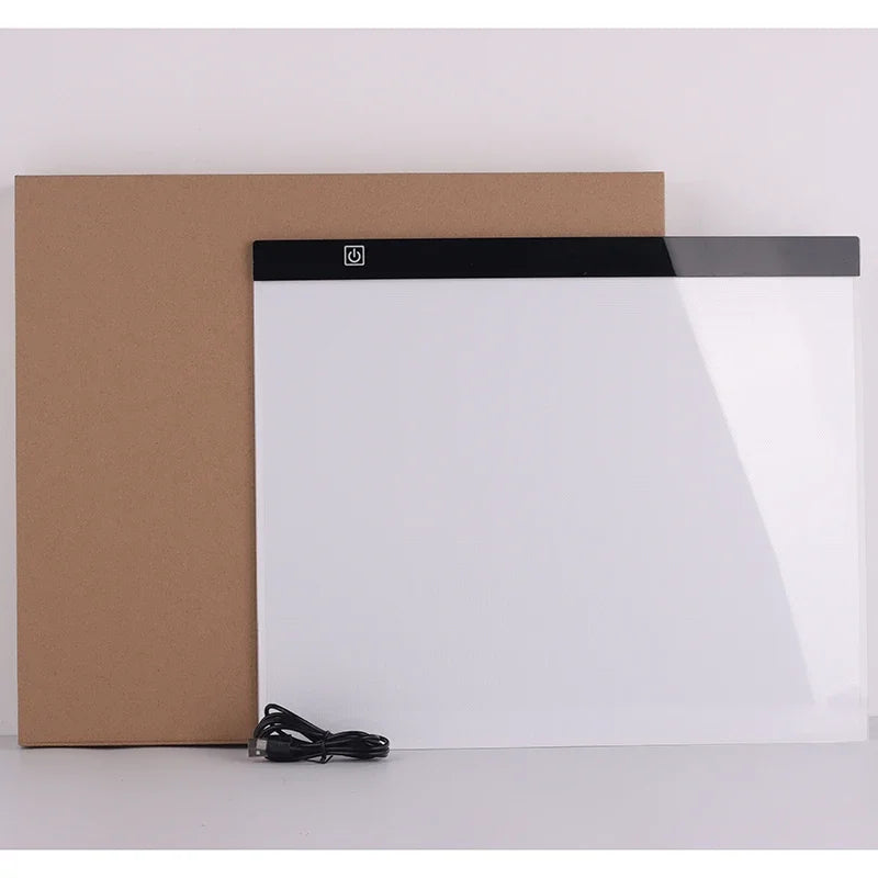 A2/A3/A4/A5 LED Light Pad for Diamond Painting Kits, USB Powered Adjustable Brightness Diamond Art Light Board with Accessorie - Sun Studio