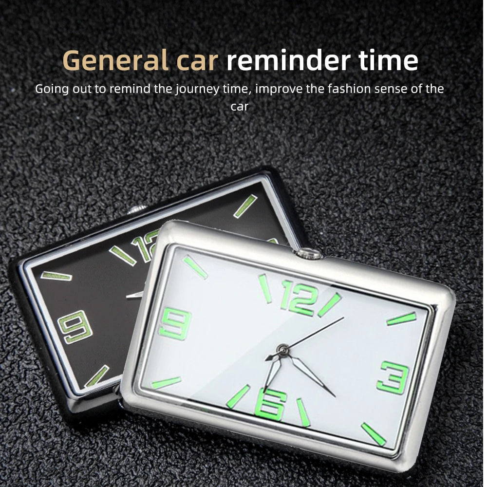 Automobile Quartz Clocks Watch Car Decoration Ornaments Vehicle Zinc Alloy Material Fashion Premium Auto Fashion Watches - Sun Studio