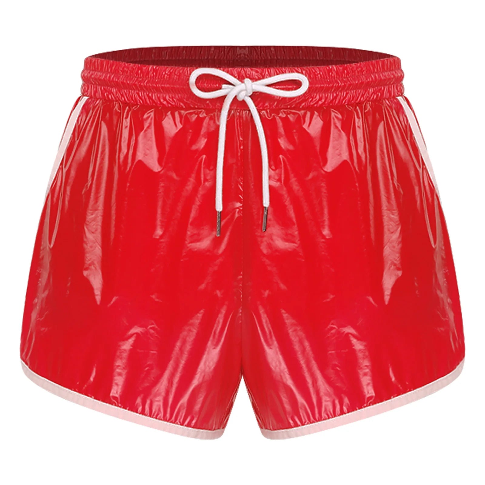 Mens Swimsuit Drawstring Seams Swim Shorts with Pockets Waterpoof Swimming Trunks Shorts Elastic Waistband Swimming Bathing Suit - Sun Studio