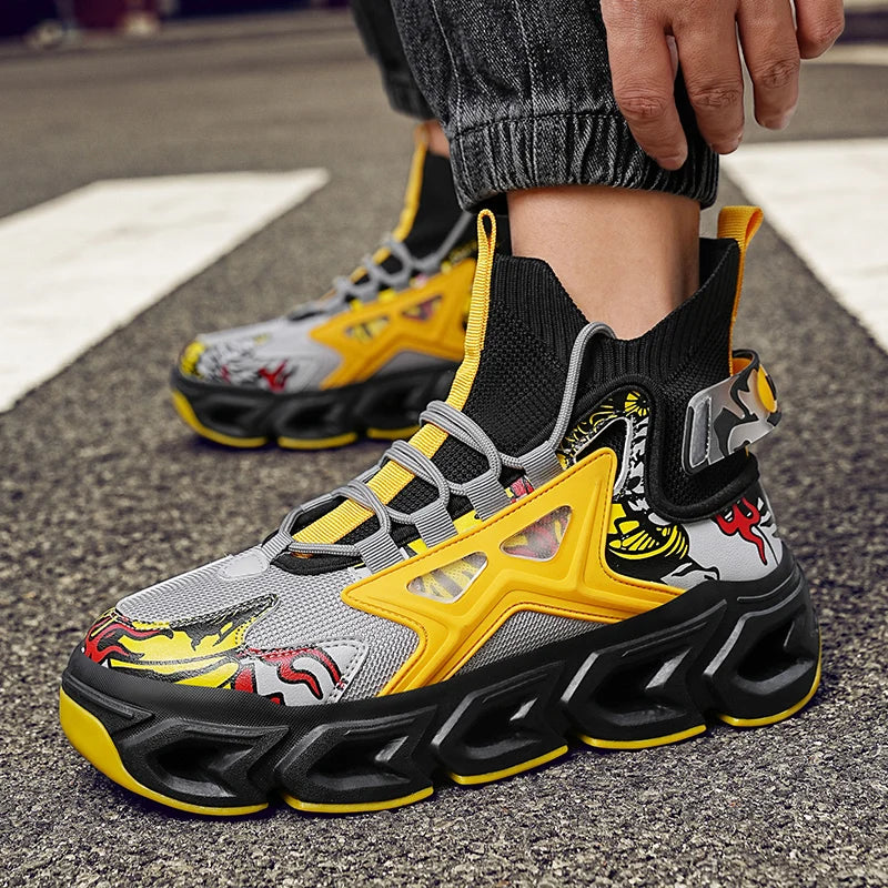 Shoes men Sneakers Male casual Mens Shoes tenis Luxury shoes Trainer Race Breathable Shoes fashion running Shoes for women - Sun Studio