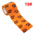 Animal Pattern Printed Self Adhesive Elastic Bandage 4.5m Sports Wrap Tape for Finger Joint Knee First Aid Kit Pet Tape - Sun Studio