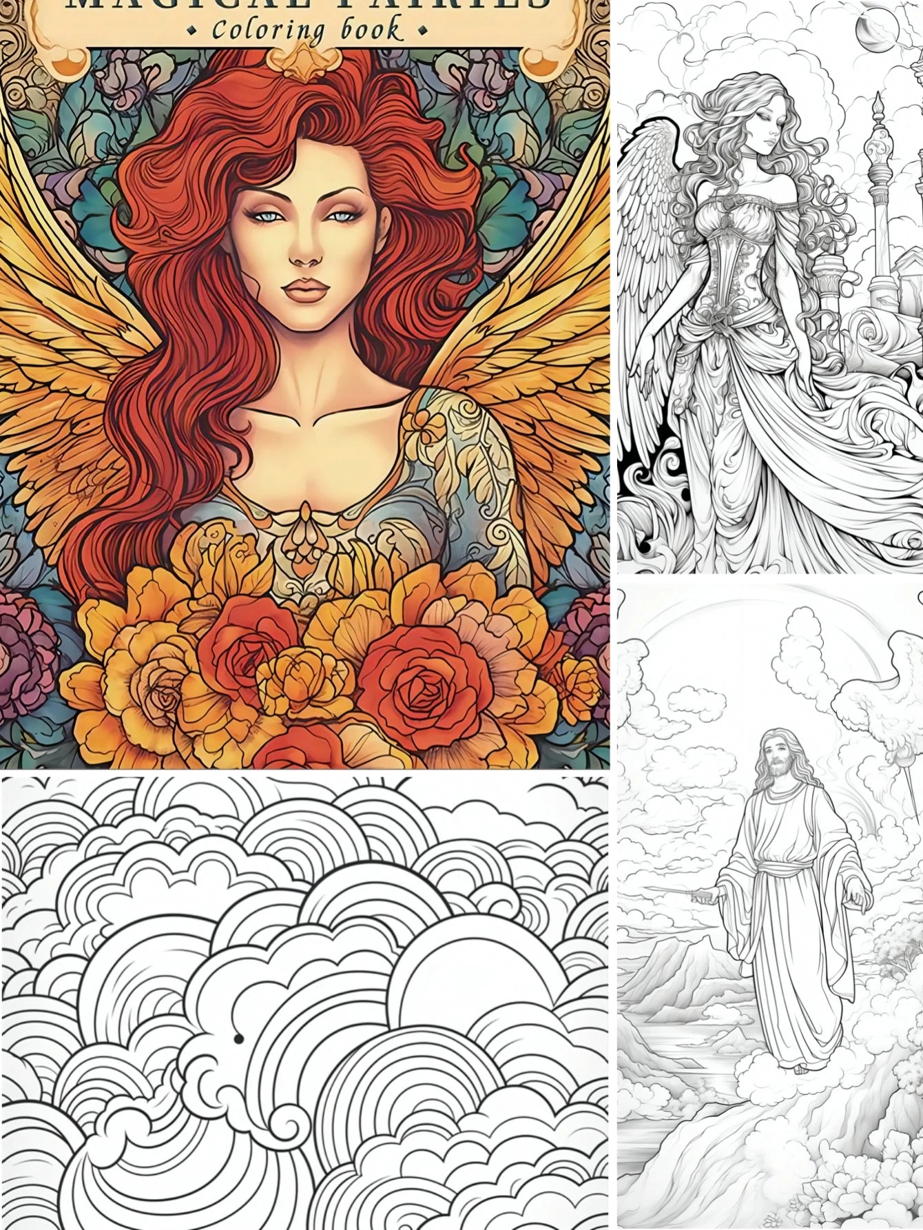 1pc-Art-Coloring-Book-22-Page-Coloring-Books-Gift-For-Birthday-Party-Relieve-Stress-Kill-Time-Graffiti-Painting-Drawing-Art-Book - Sun Studio