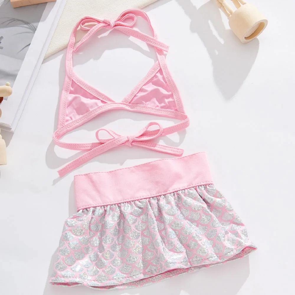 Dog Bikini Swimsuit Summer Puppy Bathing Dress Beach Clothes Cat Costume for Puppy Dog Cat Mermaid Pet Bikini for Chihuahua Pug - Sun Studio