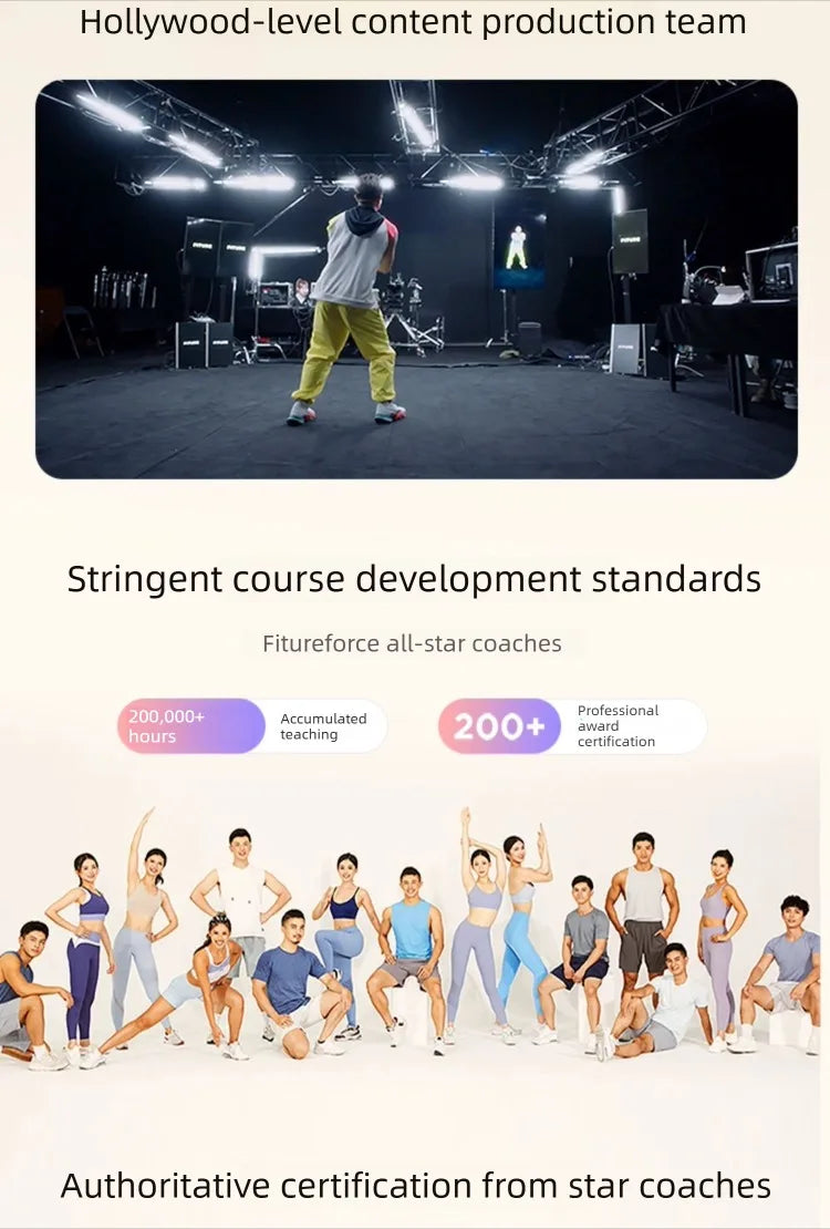 Fitness Magic Box AI, Intelligent Somatosensory Exercise, TV Projection, Console Game Dance Machine Home Fitness Equipment - Sun Studio
