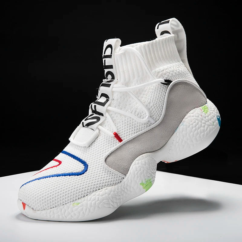 Casual Boot Shoes Men Camo Socks Sneakers Boots Shoes for Male Sneakers Breathable Jogging Trainer Socks Boots - Sun Studio