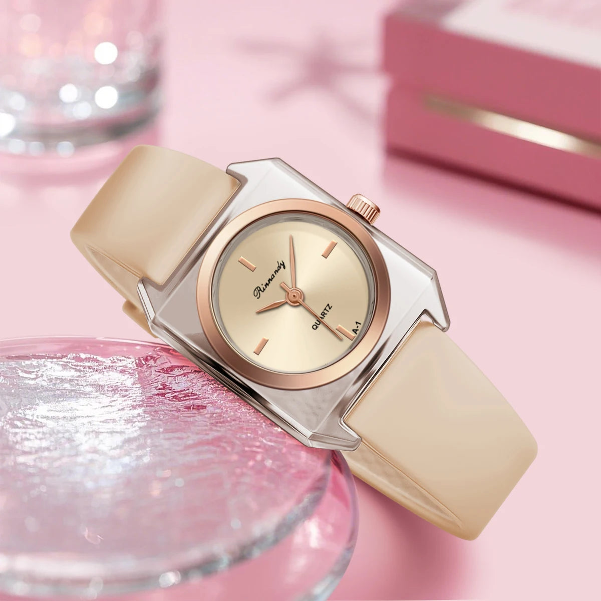Simple Women‘s Watch Silicone Strap Watches Women Quartz Clock Ladies Wristwatch Christmas Festival Gift Valentine's Day - Sun Studio
