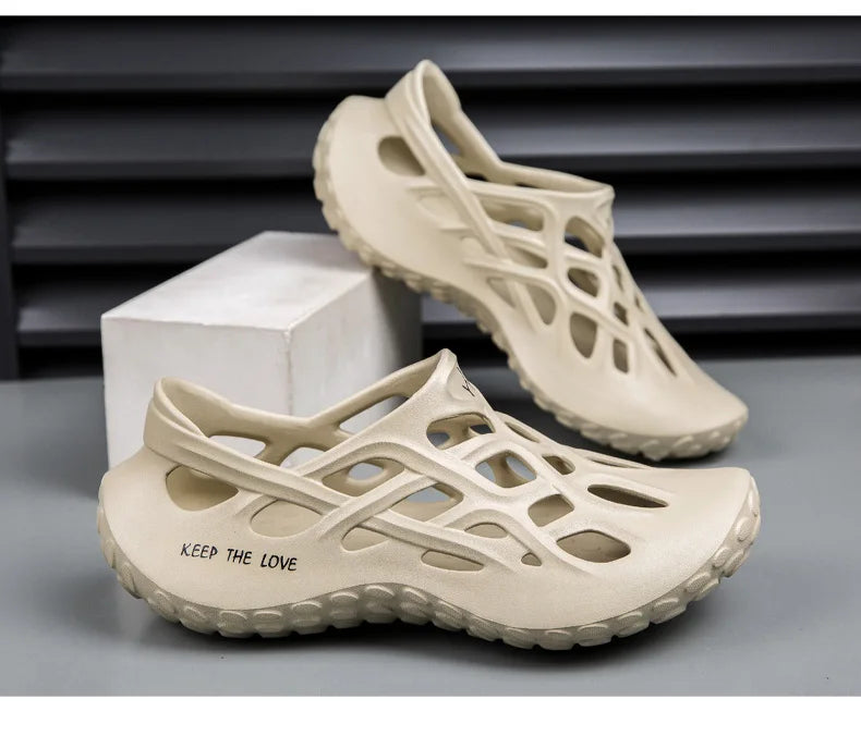 Men Summer Comfortable Breathable Sandals Outdoor Leisure Water Shoes for Hiking and Beach - Sun Studio