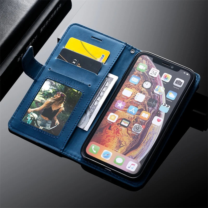 Case Flip For Huawei Honor 200 90 70 50 Pro Lite X9A X9B X8A X7C X6B X6A X50 X8 5G Cell Leather Cover Coque Wallet Phone Cases - Sun Studio