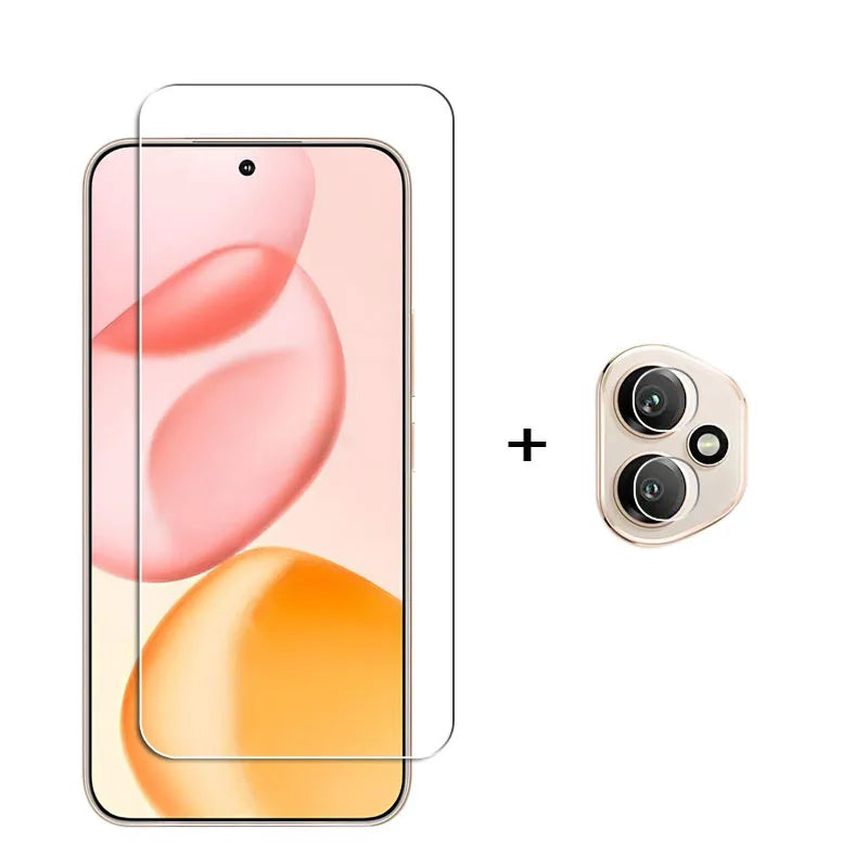 6in1 Glass For Honor 400 Tempered Glass Honor 400  Screen Glass Screen Protector HD Protective Phone Lens Film For Honor 400 - Sun Studio
