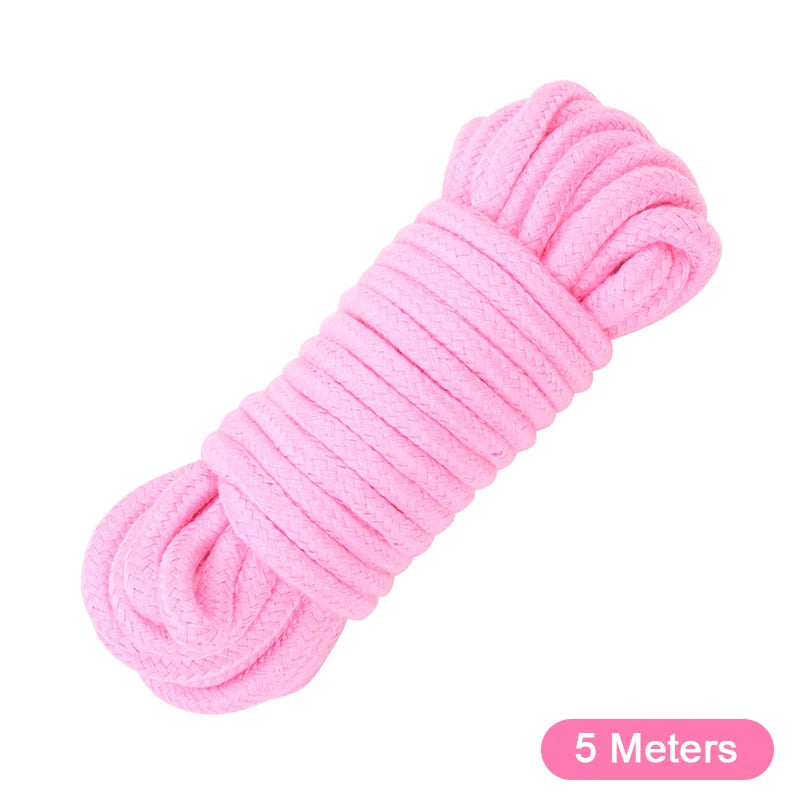 For Men Women Fetish Bdsm Slave Role Play Binder Restraint Touch Tie Up Fun Exotic Shibari Accessory Of Handcuffs Bondage Rope - Sun Studio