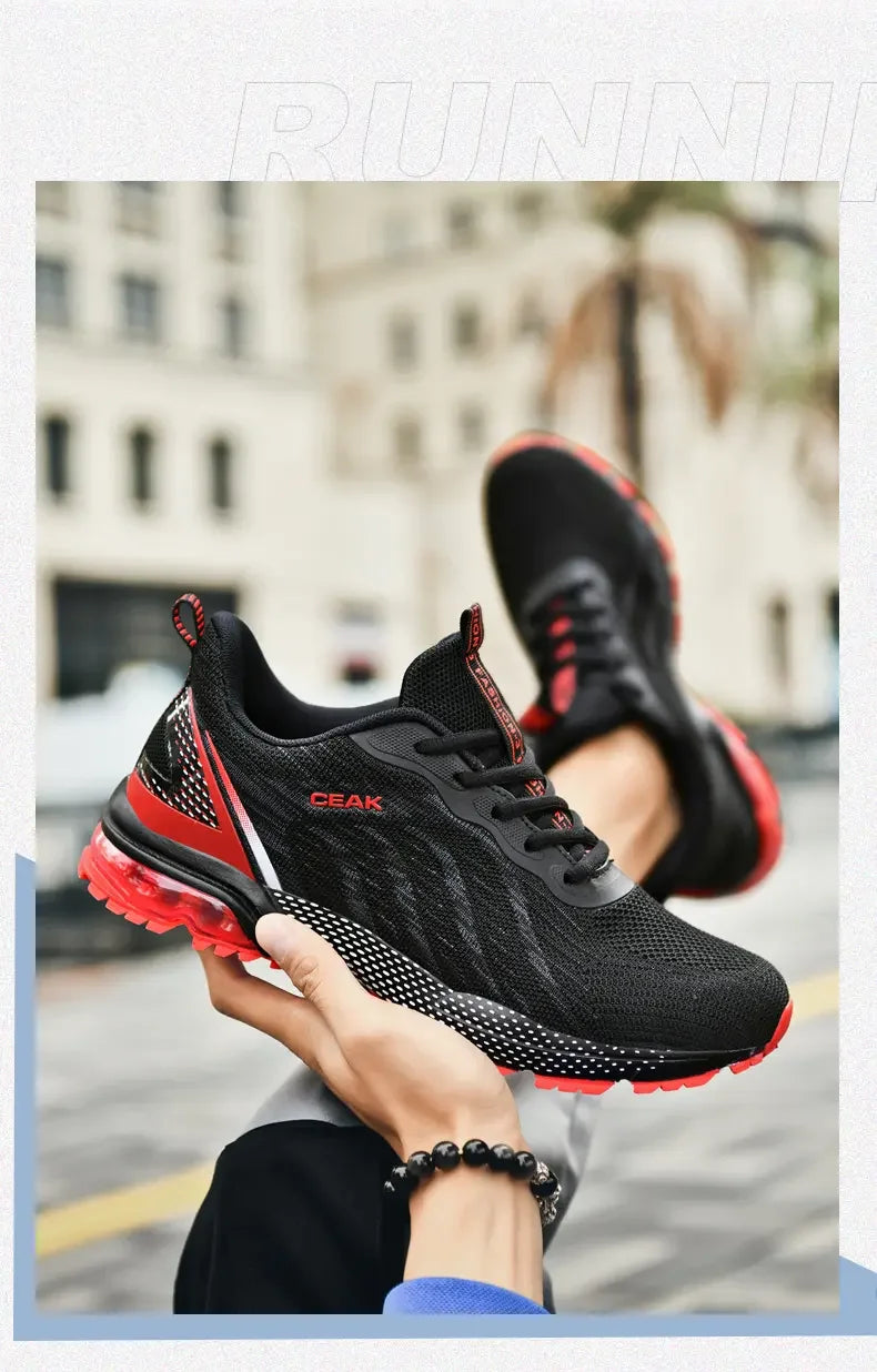 2025 Men's Casual Trainers Shoes Fashionable Sports Comfortable and Breathable Running Shoes Large Size 48 High Top Board Shoes - Sun Studio