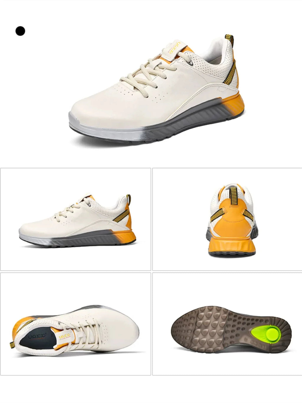 High-end Genuine Leather Men Shoes Outdoor Casual Sneakers Shoes Non-Slip Business White Board Shoes For Men zapatos para hombre - Sun Studio