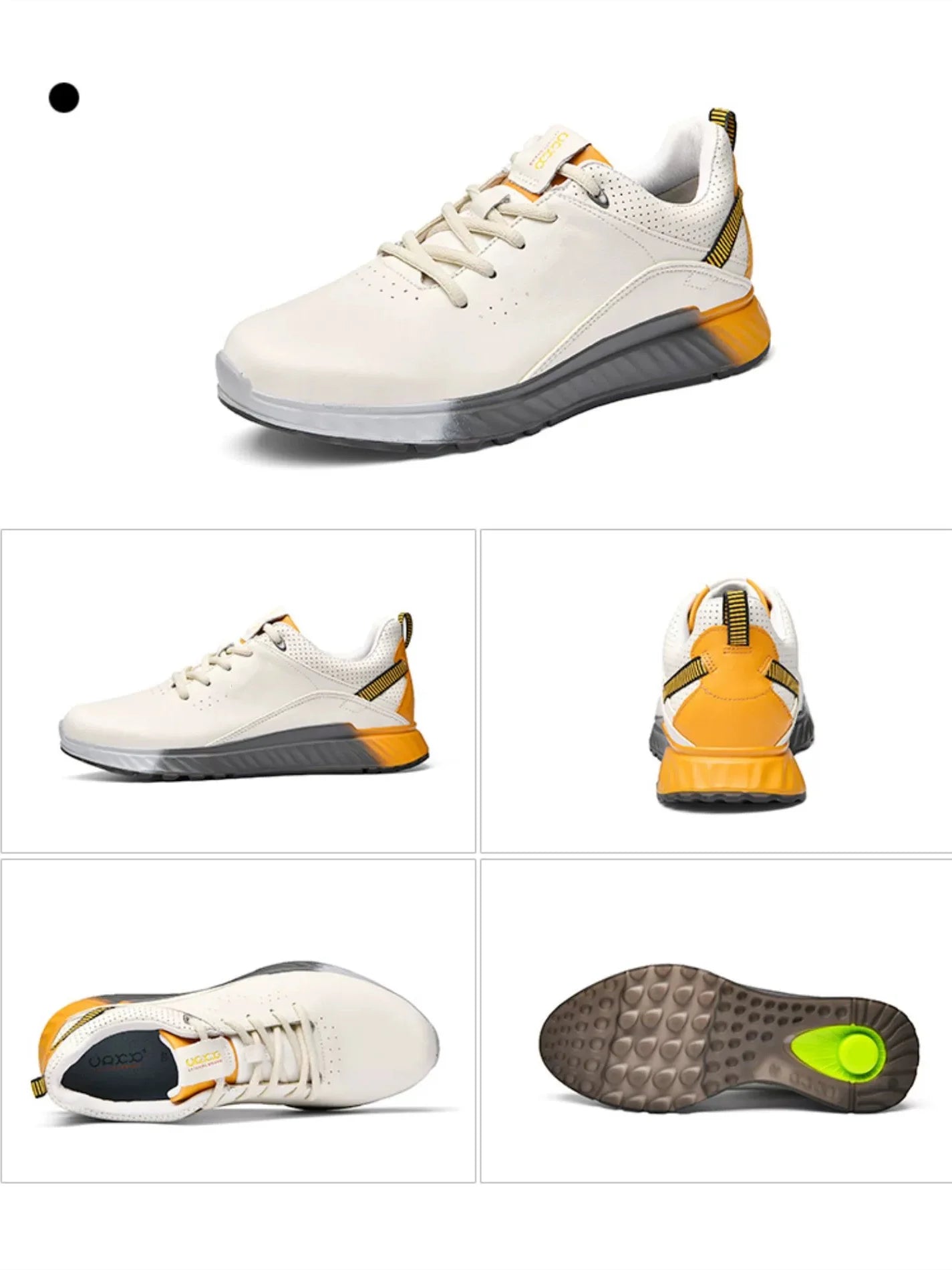 High-end Genuine Leather Men Shoes Outdoor Casual Sneakers Shoes Non-Slip Business White Board Shoes For Men zapatos para hombre - Sun Studio