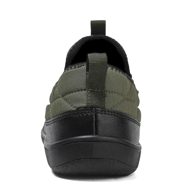 New Winter Warm Snow Barefoot Casual Shoes Waterproof Non-Slip Women Men Hiking Shoes Outdoor Warm Fur Work Ankle Shoes Big Size