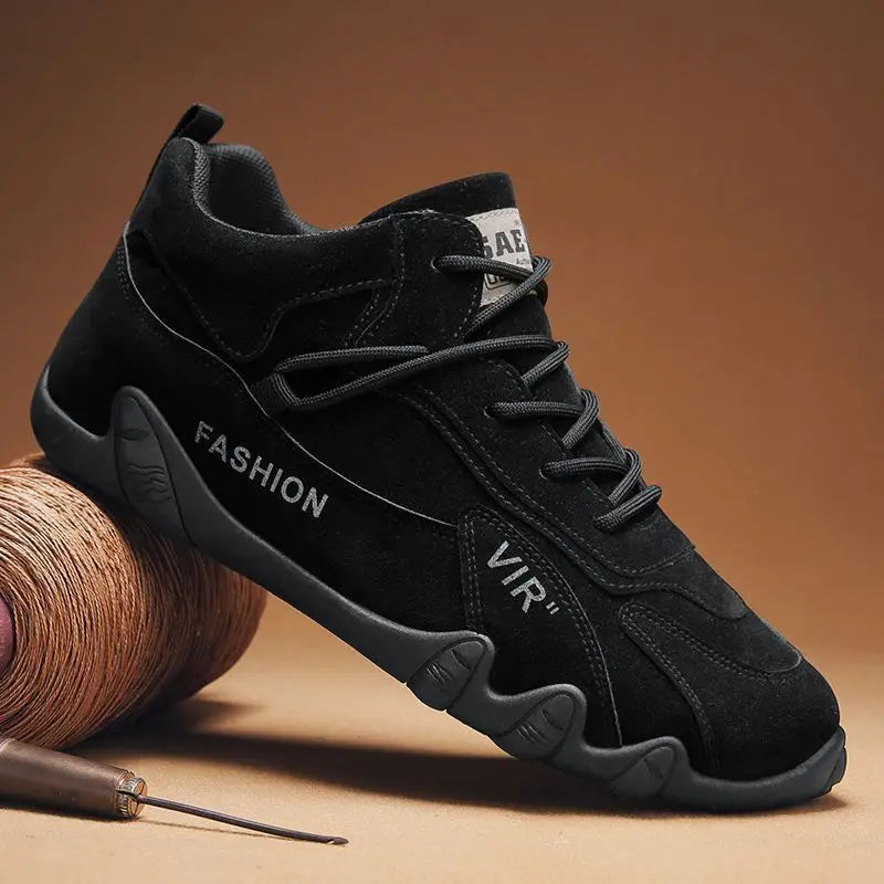 Outdoor Fashion Men's Shoes Loafers Comfort Walking Vulcanzed Sneakers Men Original Men's Ankle Boot Non Slip Work Shoes for Men