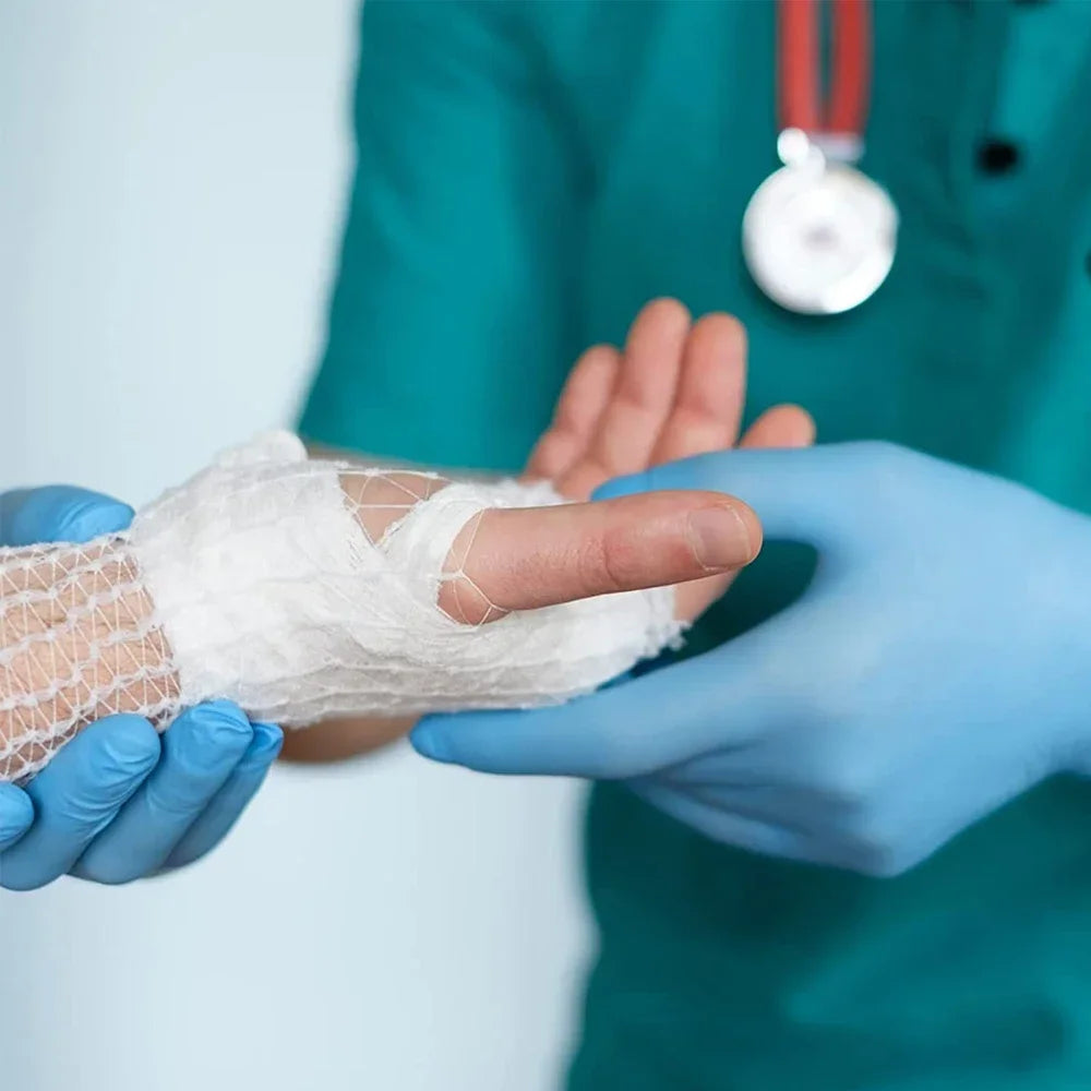 Tubular Bandage Elastic Net Wound Dressing  Retainer Tubular Stretch Elastic Gauze Bandage Without The Use of Adhesive Tape - Sun Studio