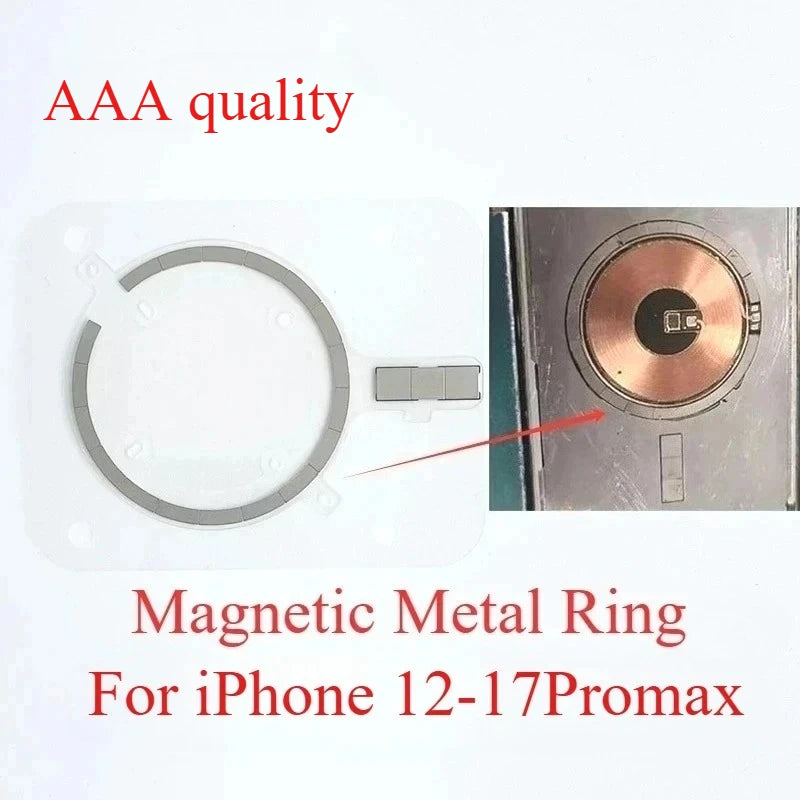 Strong Magsafe Magnetic Metal Ring For Wireless Charger For iPhone 12 Mini 12 13 Pro Max 14 15 16 Plus Phone Repair Tool - Sun Studio