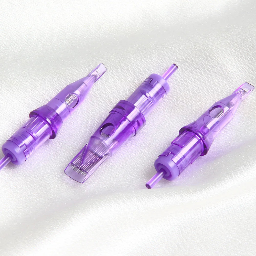 50pcs/box Mix Size Disposable Tattoo Cartridges Needle 3RL+5RL+7RL+9RL+5RS+7RS+9RS+9RM+11RM+7M1 For Tattoo Machine Pen - Sun Studio